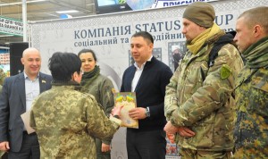КОМПАНИЯ «Статус Групп» помогает воинам ато